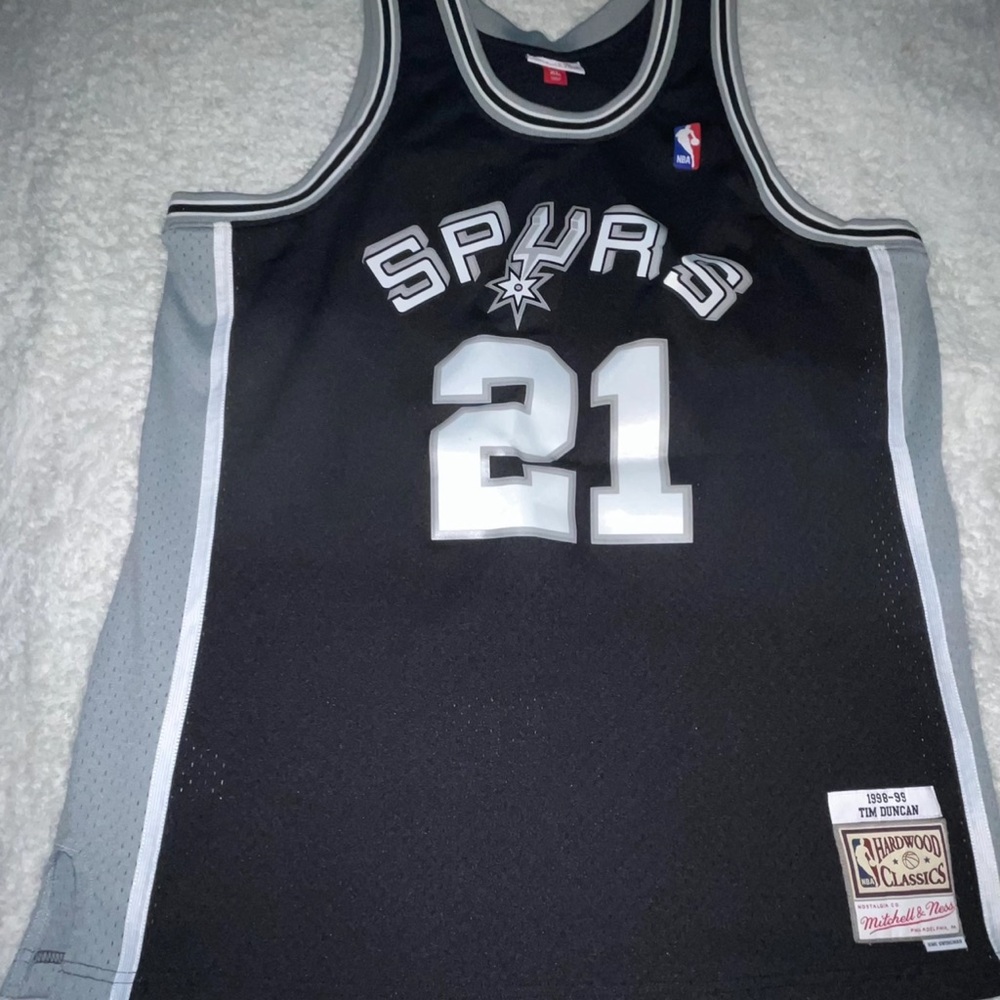 Tim Duncan authentic vintage jersey Mitchell & ness 1998/99